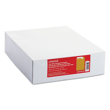 Universal® Peel Seal Strip Catalog Envelope, #10 1-2, De Flap, Self-adhesive Closure, 9 X 12, Natural Kraft, 100-box freeshipping - TVN Wholesale